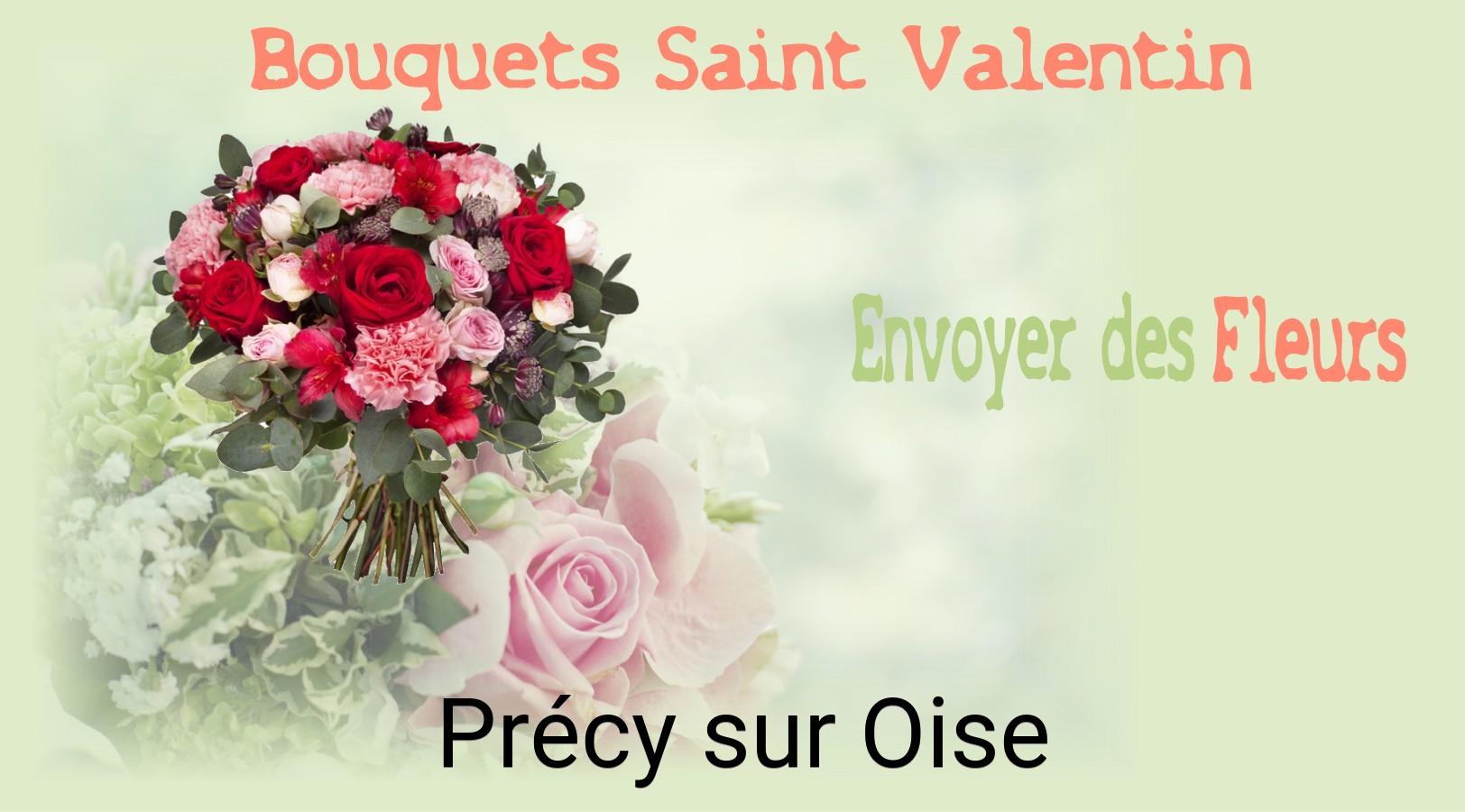 Roses de Saint-Valentin livrées à Précy-sur-Oise